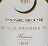 Jean-Marc Brocard Chablis Premier Cru Montmain 2014